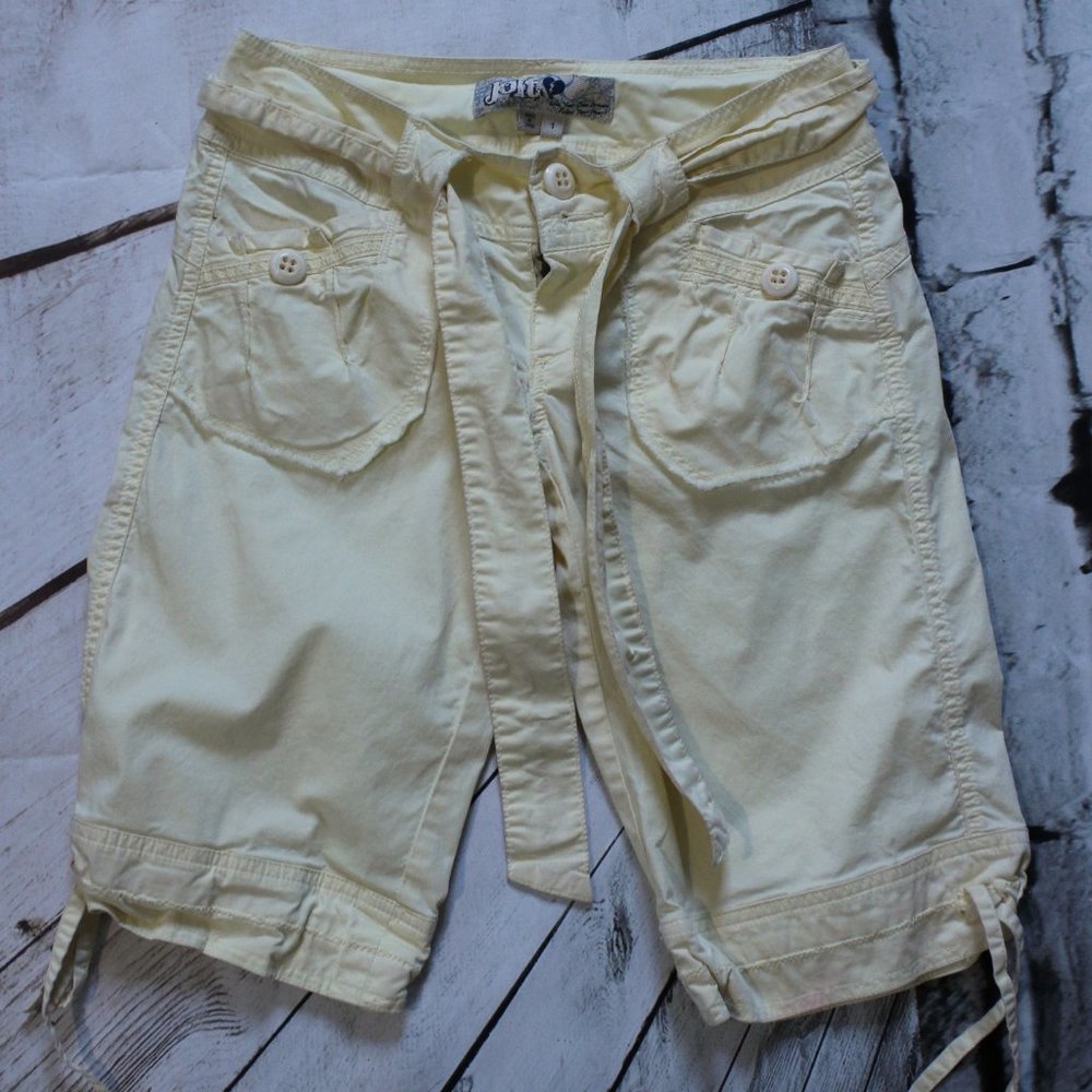 JOLT, KNEE LENGTH SHORTS, WITH TIES & POCKETS, SIZE 1